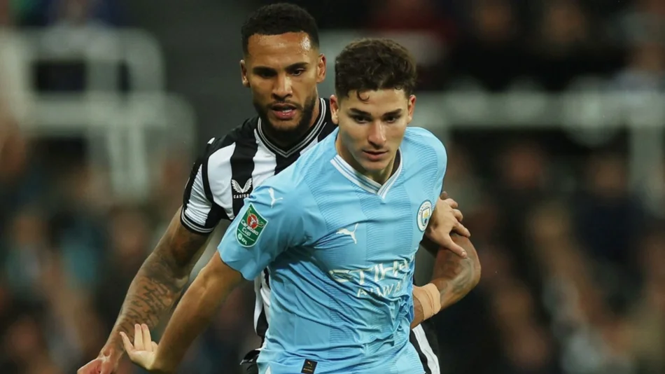 Dura eliminación del Manchester City con Julián Álvarez de titular