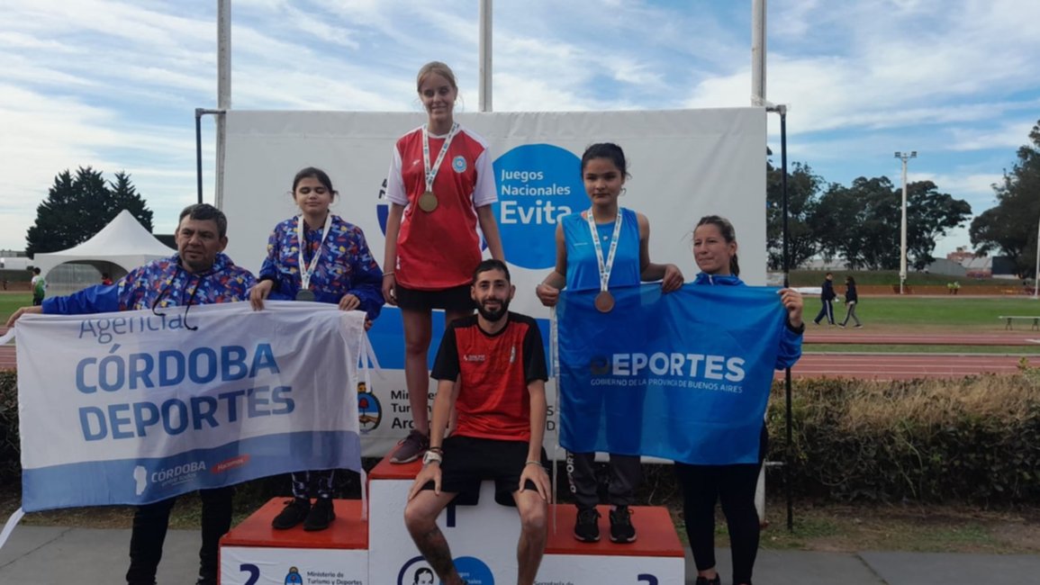 Un ejemplo de superación: Pilar Clement se colgó la medalla de oro en atletismo en los Juegos Evita