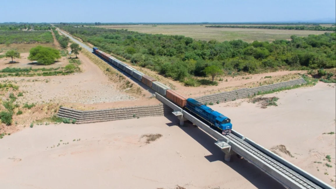 Luego de 10 años, los trenes de carga vuelven a circular por el ramal C-18