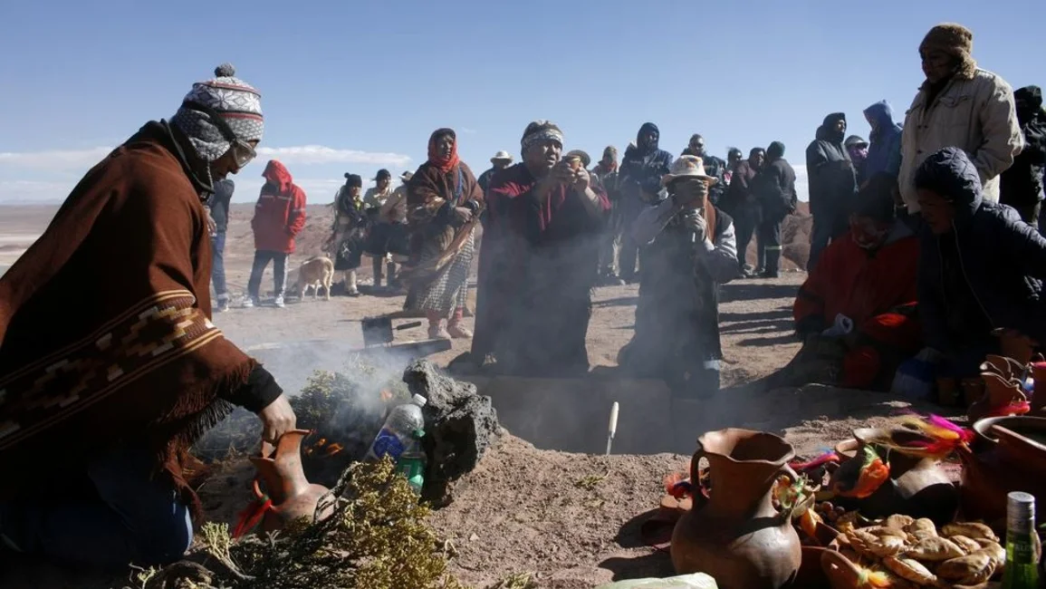 Tolar Grande: "Pachamama, te pedimos perdón y te agradecemos"