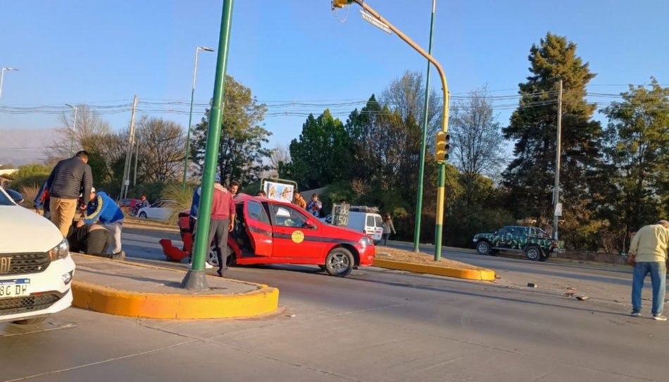 La Av. Banchik suma siniestros viales: violento choque a la altura de estación Alvarado