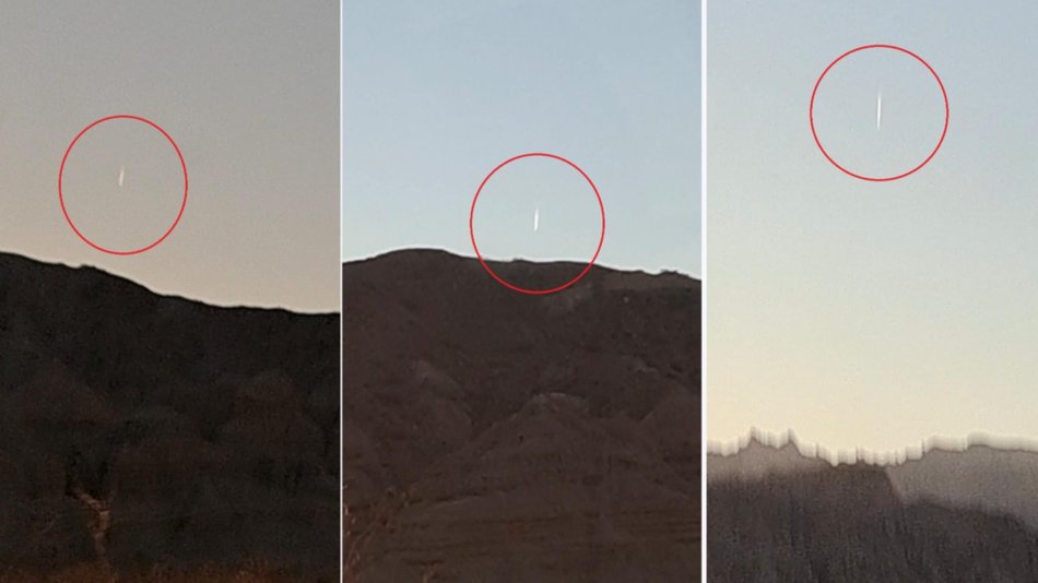 VIDEO. Un meteorito, un ovni o un satélite: qué es lo que se vio en el cielo de la Quebrada de las Flechas