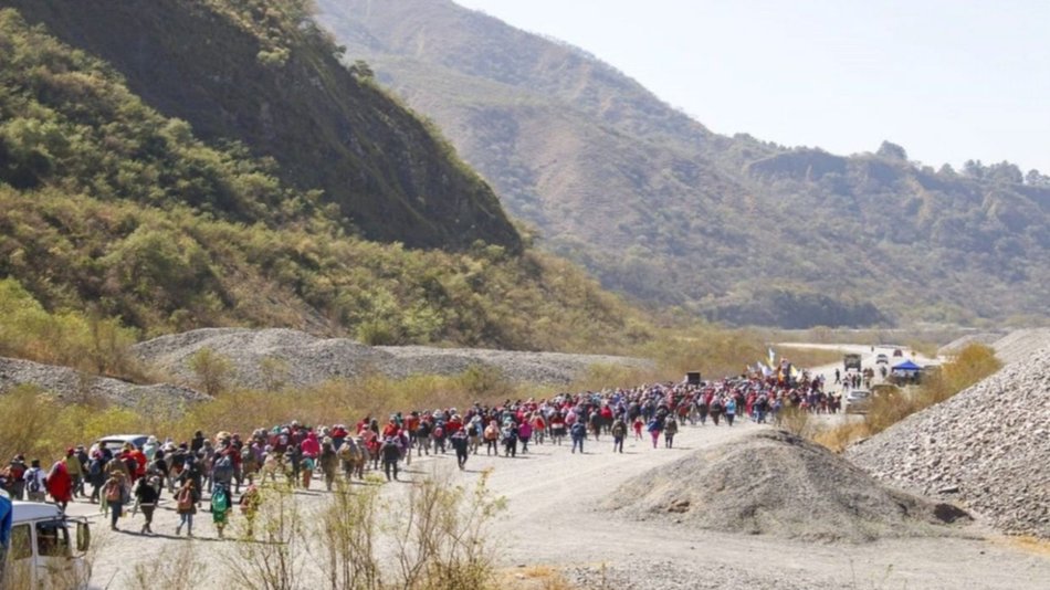 Quijano por el Milagro: el municipio brindó asistencia a los peregrinos de la Quebrada del Toro