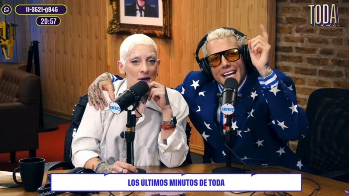 Alex Caniggia y Furia le pusieron fin a su programa de streaming: “La Argentina nos queda chica”