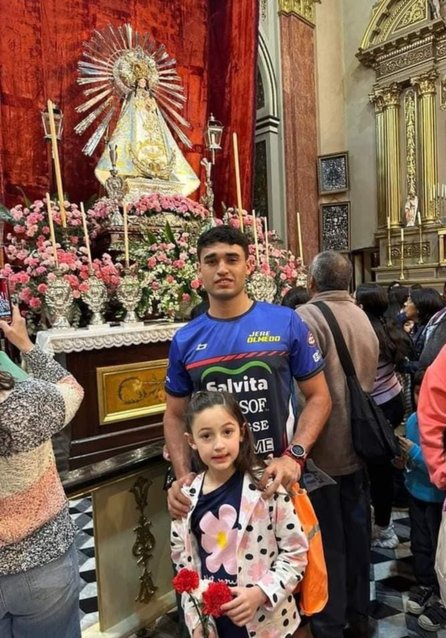 Olmedo, una cuestión de fe y mucho esfuerzo del piloto
