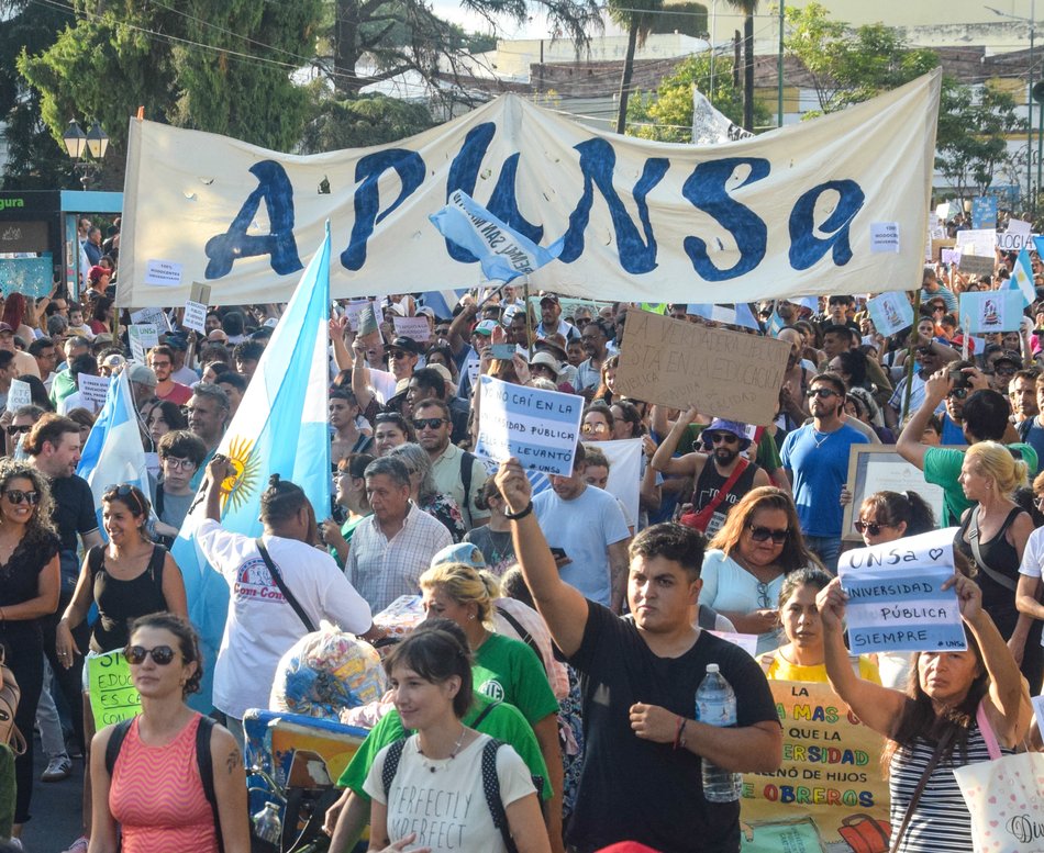  La comunidad de la UNSa, en pie de de guerra por los fondos