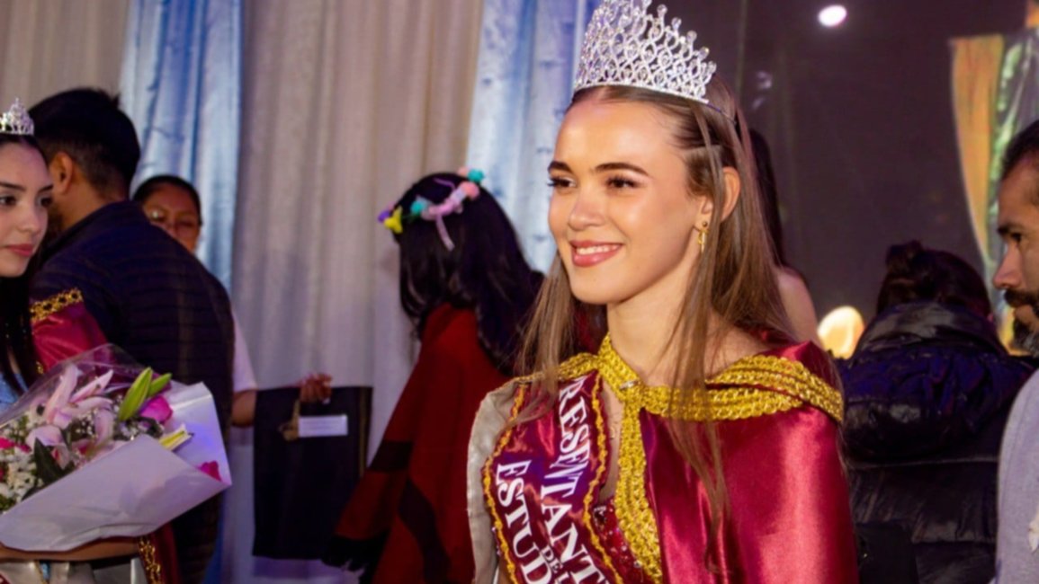La reina provincial de los estudiantes llega desde Güemes 