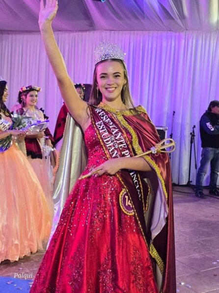 La reina provincial de los estudiantes llega desde Güemes 