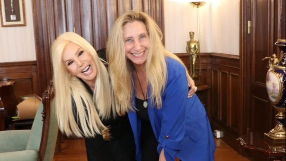 Susana Giménez en la Casa Rosada: además de la entrevista al Presidente, conoció a Thor