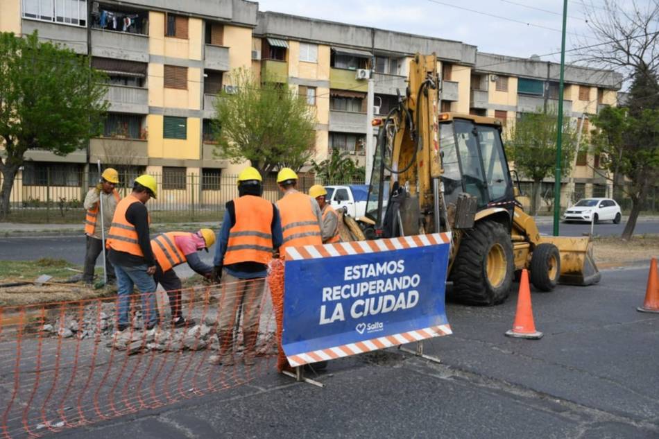 Por obras, desde el lunes habrá corte total en la avenida República Del Líbano