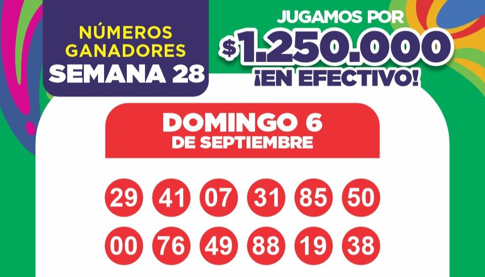 NUMEROS DE LA SEMANA 28