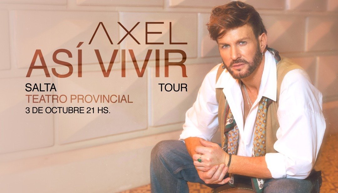 Axel presenta Así Vivir Tour