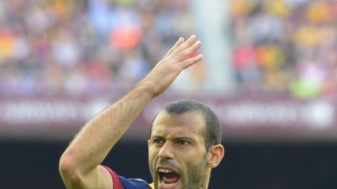 Mascherano zafó y podrá jugar el clásico con el Real Madrid