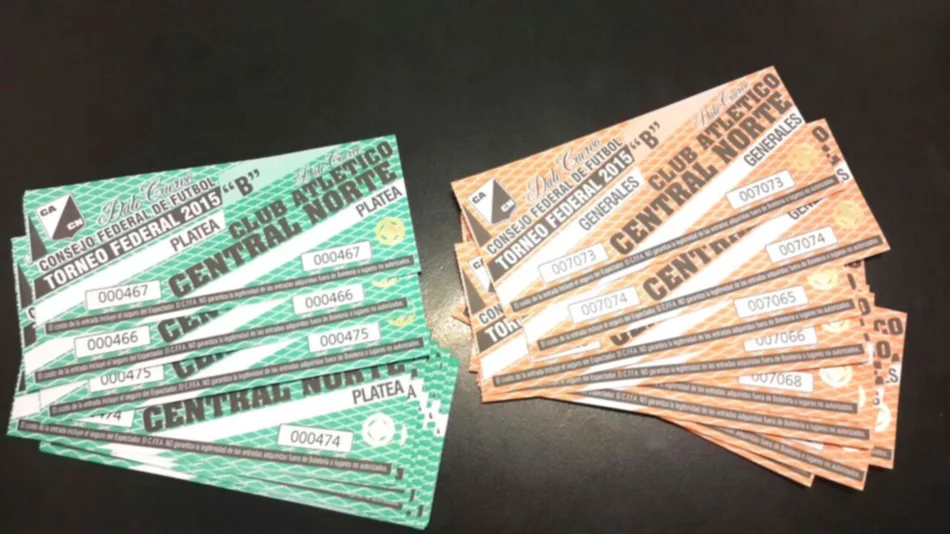 Sorteamos diez entradas para alentar a Central Norte ante Talleres de Perico