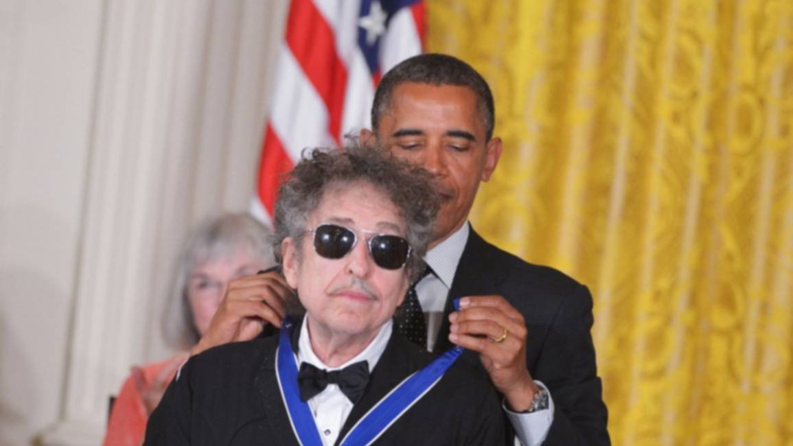 El premio Nobel de Literatura quedó en manos del cantante Bob Dylan