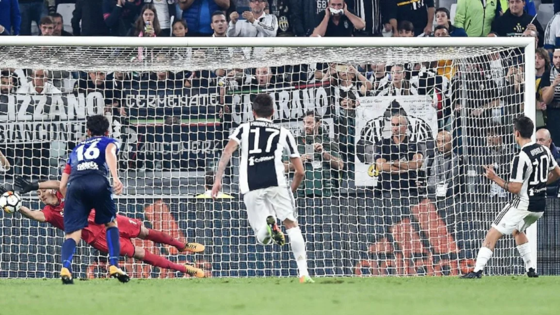 Dybala falló un penal en la derrota de Juventus ante Lazio