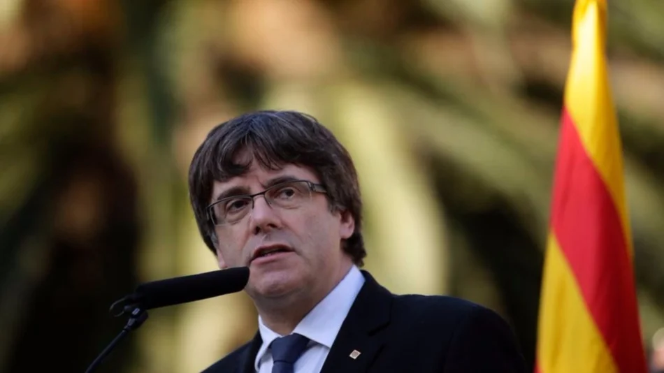 El líder catalán elude responder si declaró o no la independencia