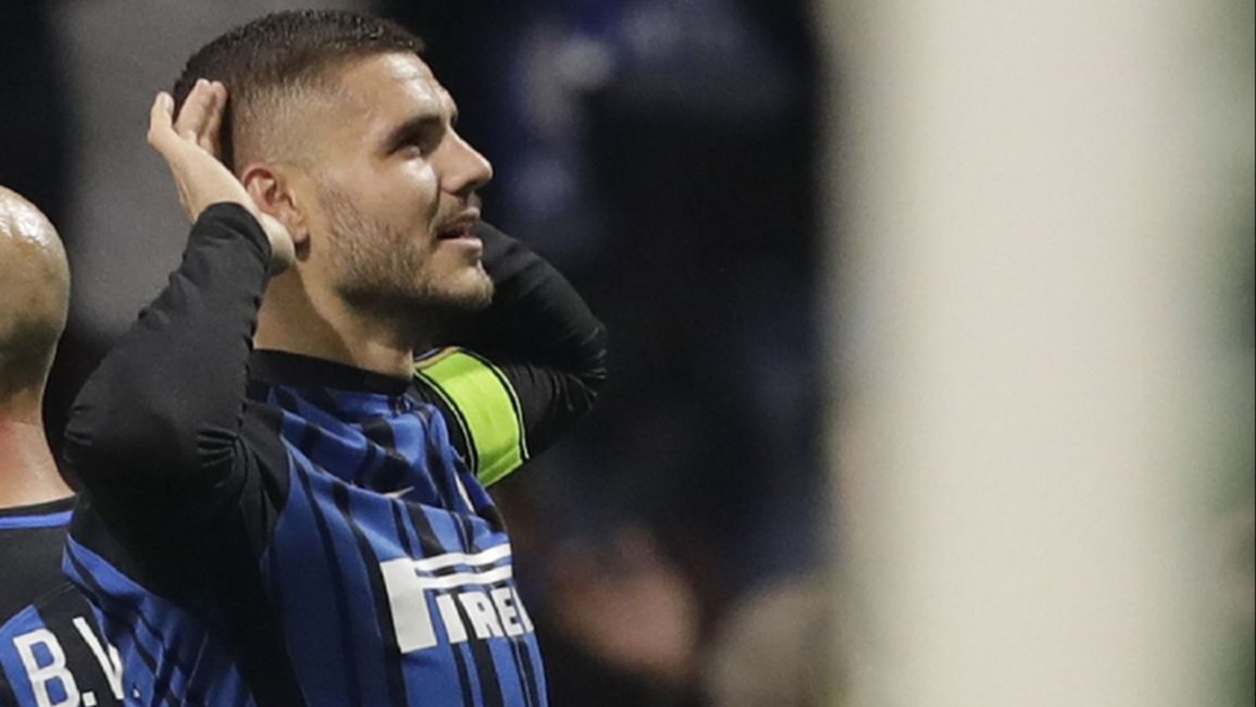 Doblete de Icardi para llevar a Inter la punta de la Serie A