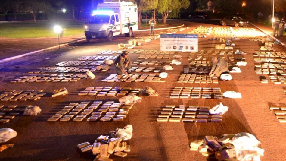 Incautaron casi 2 toneladas de marihuana en Misiones