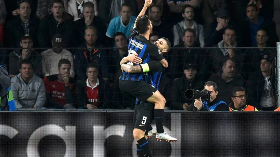 Icardi le dio una nueva victoria al Inter frente al PSV
