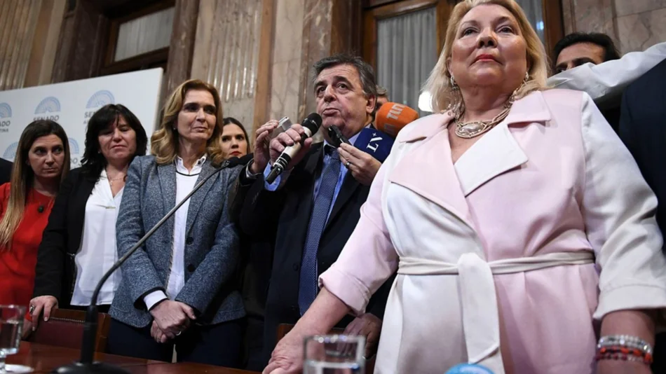 Carrió y el pedido de juicio político a Garavano: "Esto no es una amenaza, es una decisión colectiva e irrevocable"