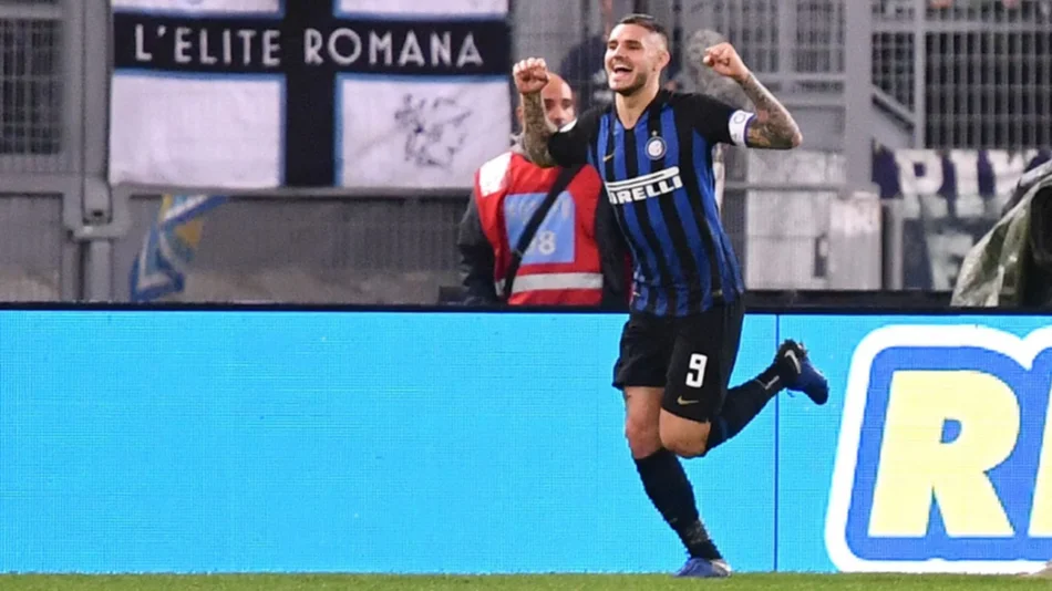 Icardi marcó un doblete y el Inter es escolta de Juventus