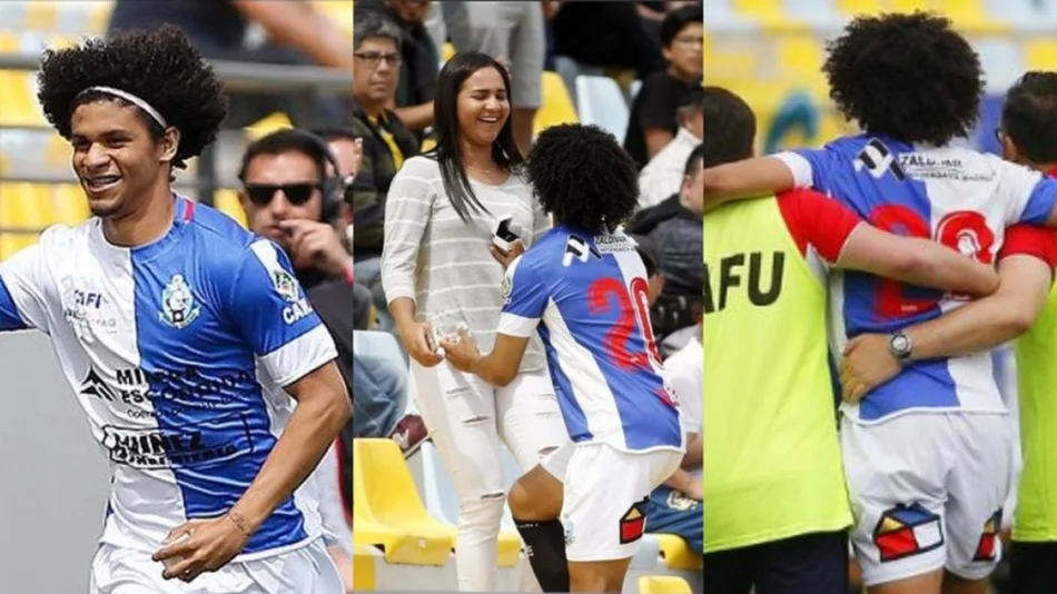 Anotó un gol, pidió matrimonio y se lesionó en el mismo partido 