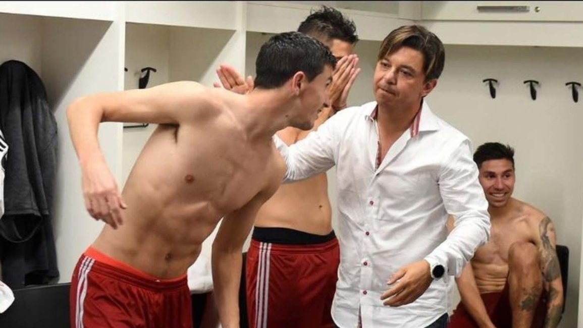 Gallardo: “No me iba a privar de estar con mis jugadores”