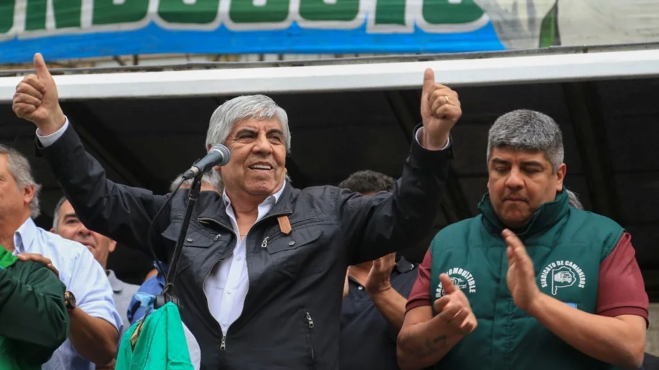 Moyano anunció que Camioneros consiguió un 40% acumulado de aumento salarial