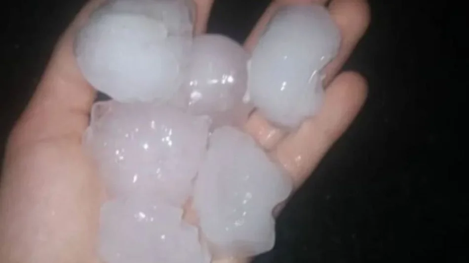 Granizó en varias ciudades y se esperan tormentas fuertes en Buenos Aires