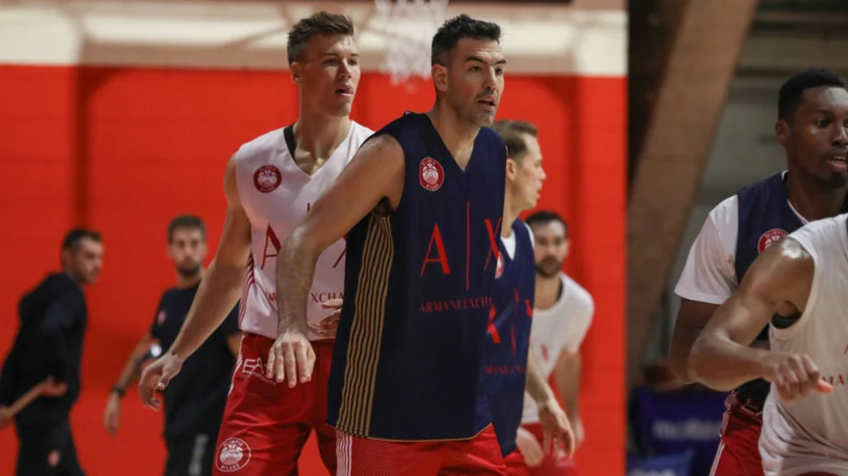 Scola entrenó por primera vez con el Olimpia de Milano