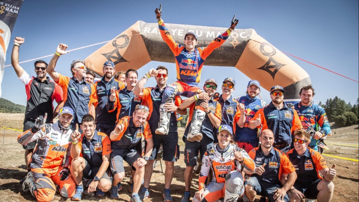 Luciano, un capo mundial de rally