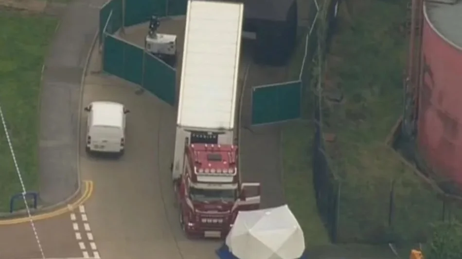 VIDEO Horror en Inglaterra: Encontraron 39 cadáveres de migrantes en un camión