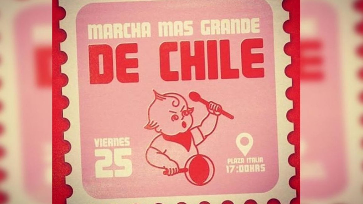 Chile se prepara para "la marcha más grande" contra Sebastián Piñera