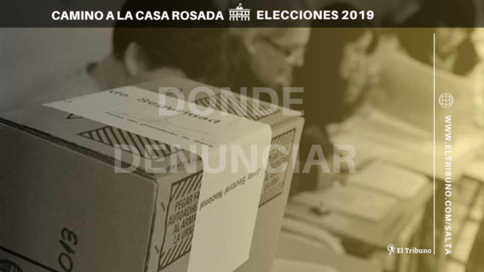 ¿Irregularidades durante las elecciones? ¡Mirá cómo y dónde denunciar!
