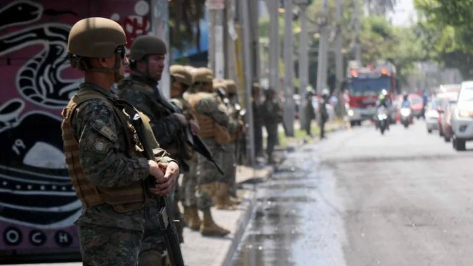 Soldado chileno fue detenido tras negarse a participar del estado de emergencia