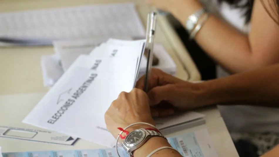 Tramo final de la votación: a las 17 había votado el 70% del padrón