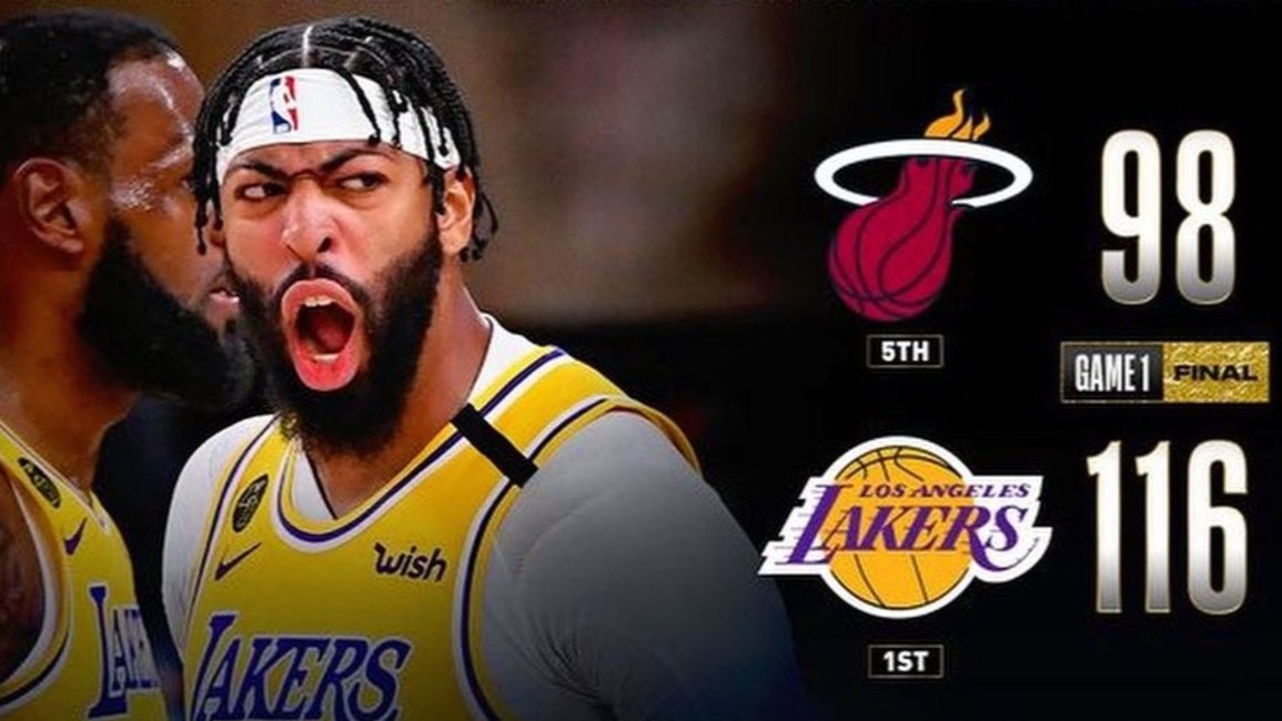 La gran final de la NBA: Los Ángeles Lakers se impusieron con autoridad ante Miami Heat