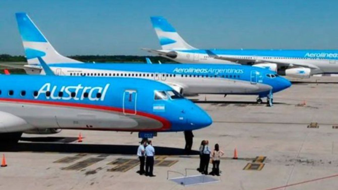 Aerolíneas Argentinas llegó a un acuerdo con los pilotos para la fusión con Austral