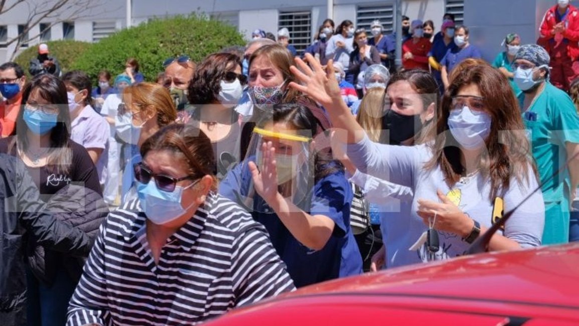Emotivo último adiós al médico Sergio Guitián del Materno Infantil 