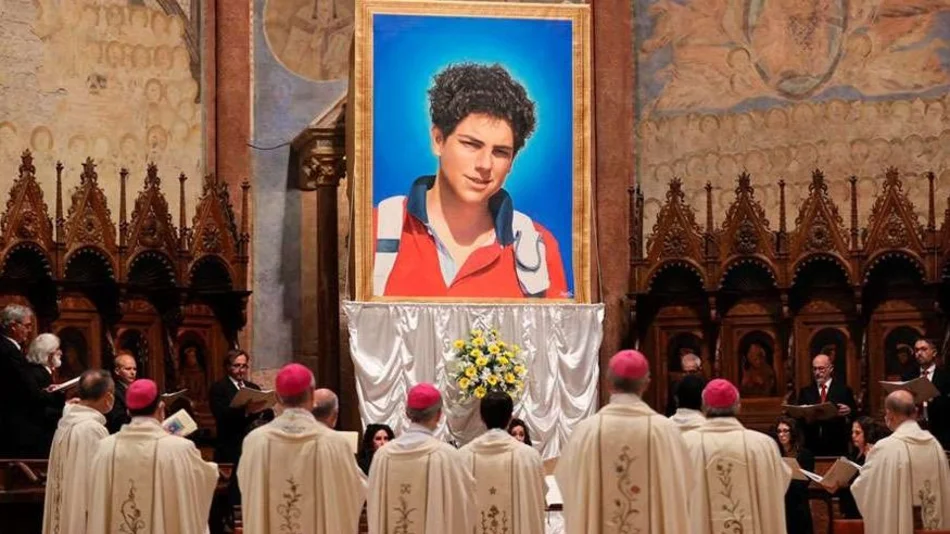 El Vaticano beatificó a Carlo Acutis, una suerte  de "influencer" religioso que anunció su muerte en un video