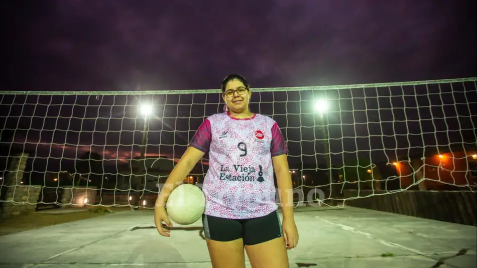 Belén Rodríguez sueña de la mano del vóley femenino