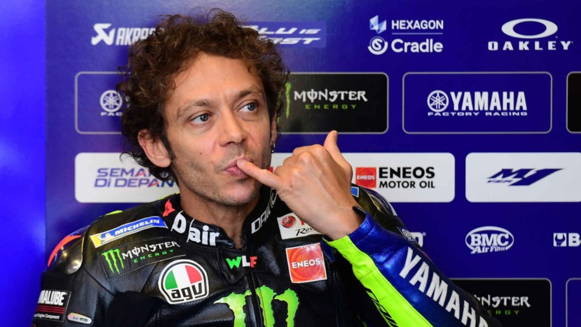 Valentino Rossi, dio positivo de COVID