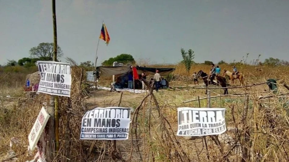 Cuatro detenidos en el desalojo de una comunidad aborigen de Jujuy: ya fueron liberados