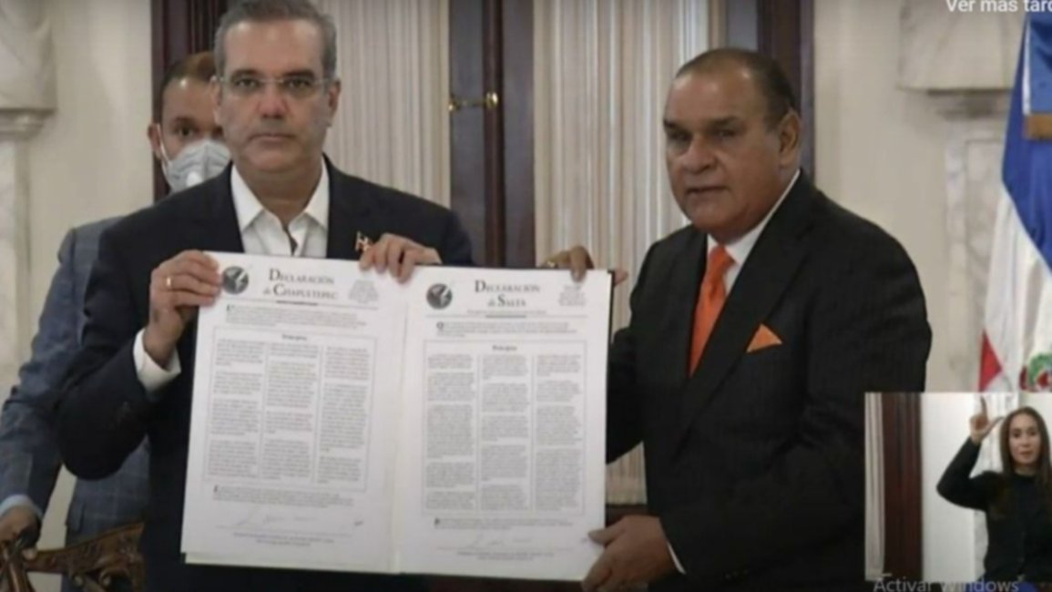 El presidente de Dominicana, el segundo en firmar la Declaración de Salta sobre libertad de prensa