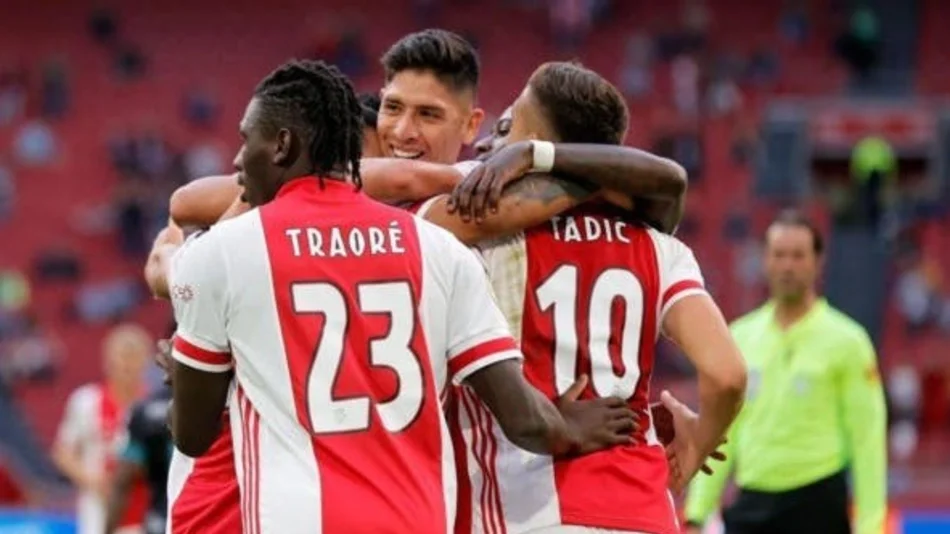 Goleada para el libro de los récords: Ajax goleó 13 a 0 a Venlo 