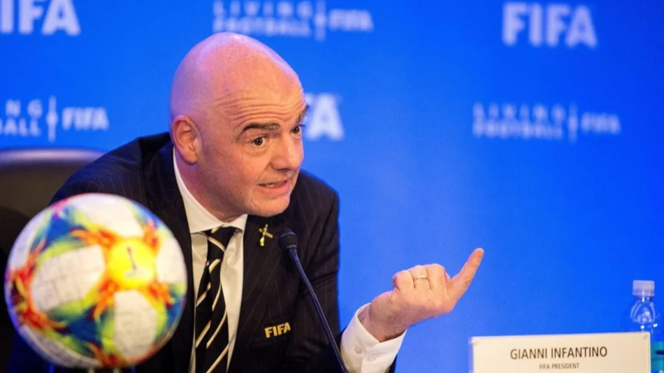 Gianni Infantino, otro grande aislado por el coronavirus