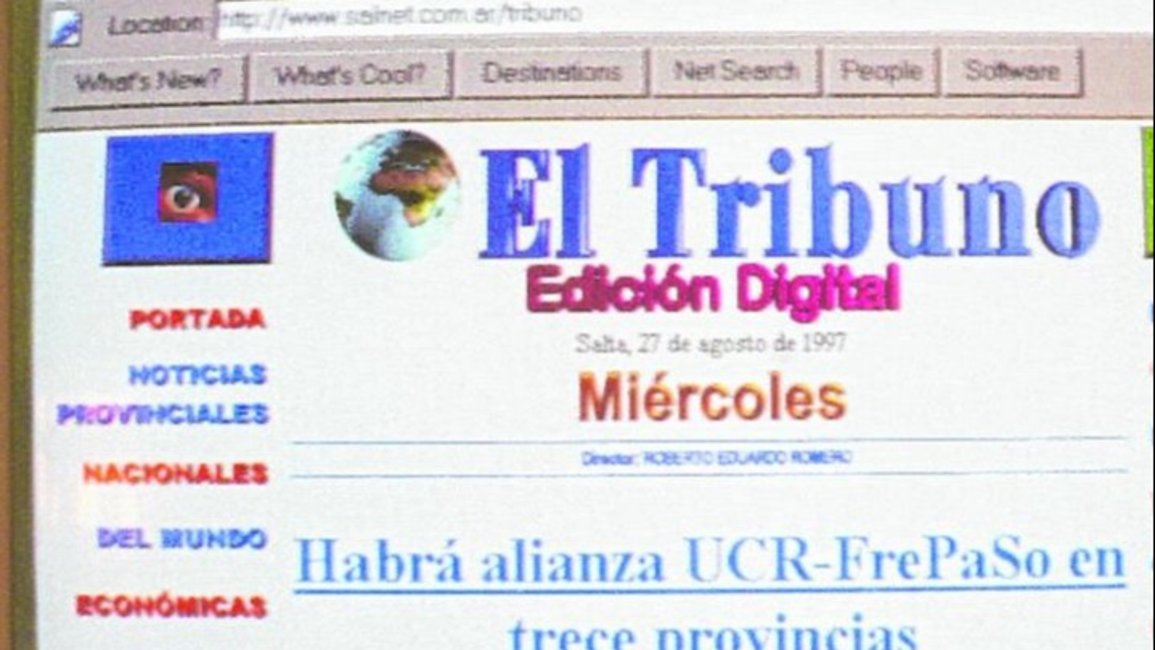 A 25 años del nacimiento de eltribuno.com