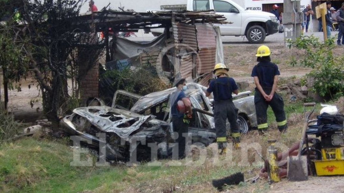 Tragedia: Familia salteña murió calcinada en Jujuy