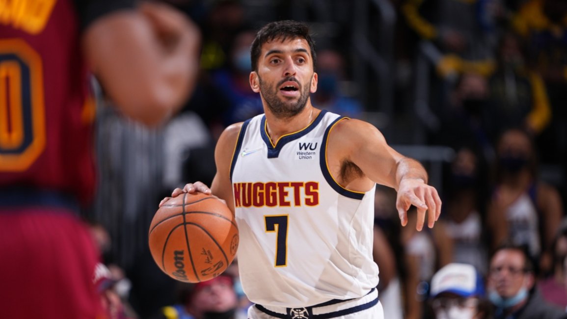 VIDEO. Show de Campazzo: un caño y una pelea con Rubio en la derrota de los Denver